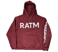 Rage Against The Machine Sweat à capuche Battle 99 officiel unisexe Marroon, Marroon, XL