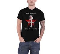 Rage Against the Machine - T-Shirt # L Unisex Black # Bulls on Parade Mic [Import]