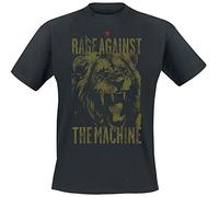 Rage Against The Machine T Shirt Pride Band Logo Nouveau Officiel Homme Noir Size XL