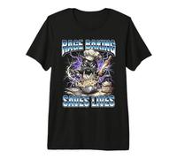 Rage Baking Sauve des Vies avec de drôles de Chats en colère T-Shirt Haut de Gamme