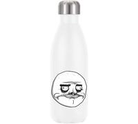 Rage Comic Me Gusta I Like Meme Bouteille d'eau isotherme Blanc
