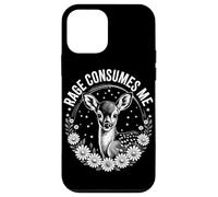 Rage Consumes Me, drôle et Sarcastique cerf Faon Coque pour iPhone 12 Mini