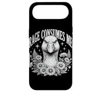 Rage Consumes Me Fleur d'oie Sarcastique Dire Une Oie en colère Coque pour iPhone Air