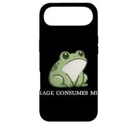 Rage Consumes Me Frog Drôle Sarcastique Humour en colère Meme Coque pour iPhone Air