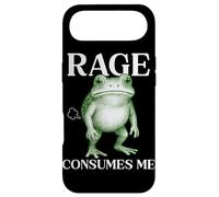 Rage Consumes Me Frog Funny Sarcastic Angry Humour Toad Fart Coque pour iPhone Air