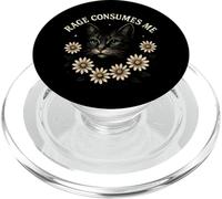 Rage Consumes Me Funny Cat Meme PopSockets PopGrip pour MagSafe