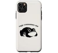 Rage Consumes Me Funny Frog Unhinged Silly Graphic Coque pour iPhone 11 Pro Max