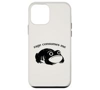Rage Consumes Me Funny Frog Unhinged Silly Graphic Coque pour iPhone 12 Mini