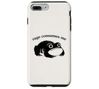 Rage Consumes Me Funny Frog Unhinged Silly Graphic Coque pour iPhone 7 Plus/8 Plus