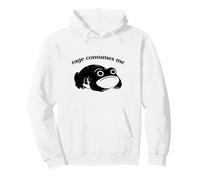 Rage Consumes Me Funny Frog Unhinged Silly Graphic Sweat à Capuche