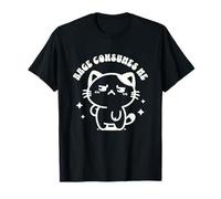 Rage Consumes Me Funny Kitten in a Hammock Cute Cat Ironic T-Shirt