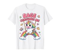 Rage Consumes Me - Licorne sarcastique amusante pour filles T-Shirt