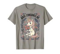 Rage Consumes Me Licorne T-Shirt