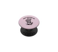 Rage Consumes Me Mème de Chat Mignon Vintage Amoureux des Chatons PopSockets PopGrip Adhésif