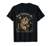 Rage Consumes Me Raccoon Meme T-Shirt