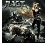 RAGE "FULLMOON IN ST. PETERSBURG" CD+DVD NEW