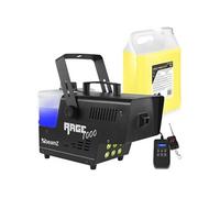 BeamZ RAGE1000LED Machine à Fumée avec 5 Litres de Liquide - Idéal pour Animer vos Soirées