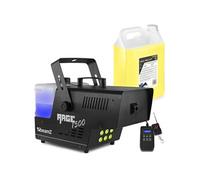 BeamZ RAGE1500LED Machine à Fumée avec 5 Litres de Liquide - Idéal pour Animer vos Soirées