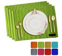 Ragged Rose Lot de 4 Sets de Table en Coton côtelé pour Salon, Table à Manger et Cuisine - Emballage Cadeau - 27 x 37 cm