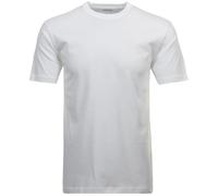 RAGMAN 2 T-Shirts avec col Rond pour Homme - Lot Double - Blanc - L