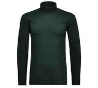 RAGMAN T-shirt basique à col roulé à manches longues pour homme, Vert foncé 386, L