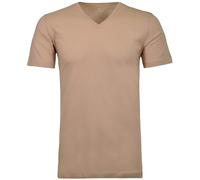 Ragman Lot de 2 t-shirts à col en V pour homme - Ecru - 54