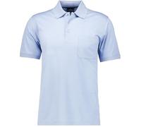 RAGMAN Polo à Manches Courtes softknit pour Homme - Gris - XL