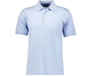 RAGMAN Polo à Manches Courtes softknit pour Homme - Gris - XL