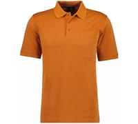 Ragman Polo à manches courtes Softknit pour homme., Terra-580, XL