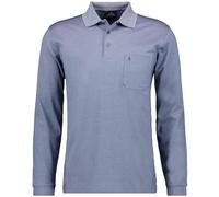 RAGMAN Polo à Manches Longues pour Hommes - Beige - 54