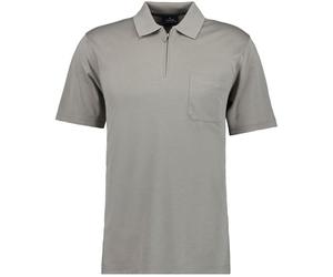 RAGMAN Polo en Tricot Doux pour Homme avec Fermeture éclair, Beige-082, XL