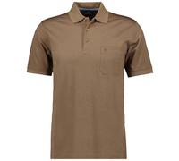 RAGMAN Polo en tricot doux pour homme avec poche de poitrine, manches courtes, M
