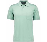 RAGMAN Polo en tricot doux pour homme avec poche de poitrine, manches courtes, XL