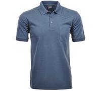 Ragman Polo Homme - Haut, Softknit-Polo, Mélange de Coton, Brusttas
