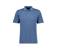 RAGMAN Polo JAQUARD bleu | 4XL