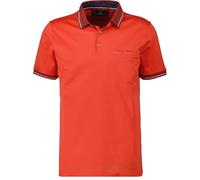 RAGMAN Polo uni pour homme, coton mercerisé., Rouge clair 638, L