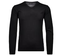 Ragman Pull Mérinos Col V Homme, Noir 009, M