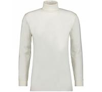 RAGMAN T-shirt basique à col roulé à manches longues pour homme, Ecru-008, XXL
