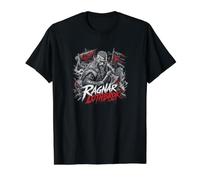 Ragnar Lothbrok, Guerrier Viking, légende de la mer Nordique T-Shirt Graphique avec Valeur