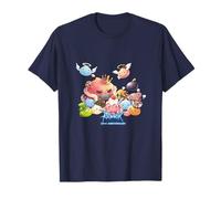 Ragnarok Poring Parade - 23ème Anniversaire Art de Personnage T-Shirt