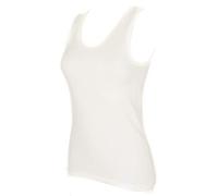 RAGNO Maillot de Corps pour Femme Caraco Large épaule en Laine et Coton Article 072452 SINTONIA ECORAGNO SL, 002 Bianco Lana, M