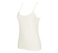 RAGNO Top Femme Caraco Maillot 85% Laine mérinos et 15% Soie Article 07402E, 002 Bianco Lana, XL