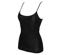 RAGNO Top Femme Caraco Maillot 85% Laine mérinos et 15% Soie Article 07402E, 020 Nero, XS