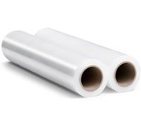 RAGO® Emballage déménagement Film à palette 2 unités 150m Film déménagement Film emballage transparent Film étirable plastic wrap I Rouleau emballage Colis 150 m