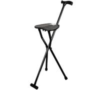 RAGOPILEN Chaise Pliante, Chaise béquille Noire 23x90cm