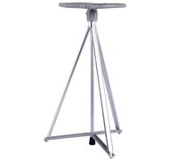 RAGOPILEN Chaise Pliante, Tabouret Pliable en rotin Multicolore 15 x 86,5 cm, 150 kg/330 LB(Silver Color)