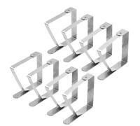 RAGOPILEN Clips de Nappe, Lot de 8 Pinces for nappes en Acier Inoxydable