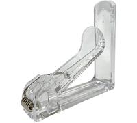 RAGOPILEN Clips de Nappe, Pinces à Nappe à Ressort Transparentes, Lot de 4