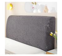 RAGOPILEN Housse de tête de lit, Housse de tête de lit Anti-poussière Gris foncé Gris Clair Champagne Cyan Plusieurs Tailles(Dark Grey,Width 200cm)