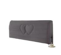 RAGOPILEN Housse de tête de lit, Housse de tête de lit Gris Blanc Rose, Plusieurs Tailles(Grey,W120 x H60cm)